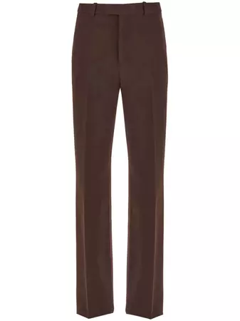 Ferragamo wide-leg Tailored Trousers - Farfetch