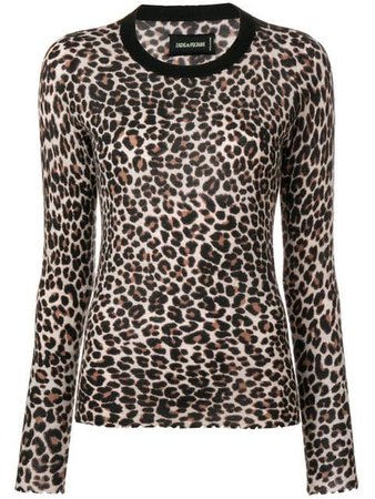 Zadig&Voltaire leopard print jumper