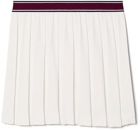 Tech Twill Pleated Tennis Skirt