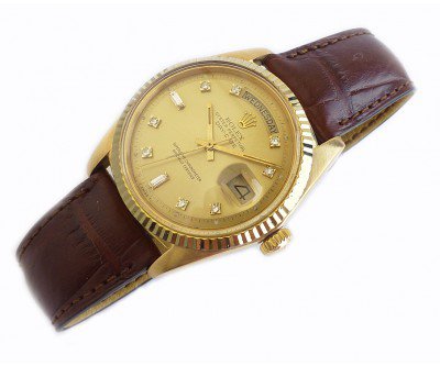 Rolex Oyster Perpetual Day-Date 18k Yellow Gold ROL 525-663 | Chronomaster UK
