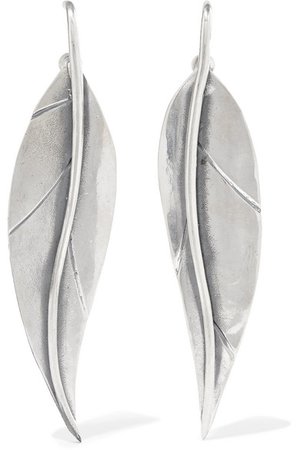 Sophie Buhai | Silver earrings | NET-A-PORTER.COM