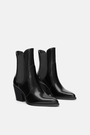 MID - HEEL COWBOY ANKLE BOOTS-MUST HAVE-WOMAN-NEW COLLECTION | ZARA United Kingdom