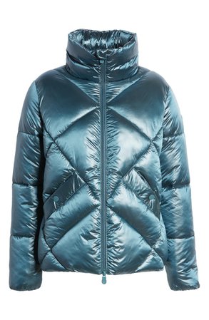 Save The Duck Joan Water Repellent Recycled Nylon Puffer Jacket | Nordstrom