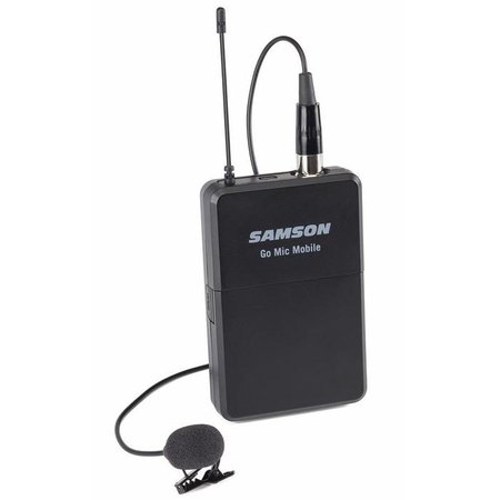 Samson Go Mic Mobile PXD2 Transmitter with LM8 Lavalier Mic — AV Now Fitness Sound