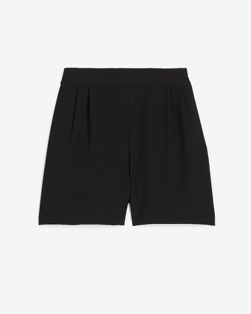 High Waisted Soft A-Line Shorts