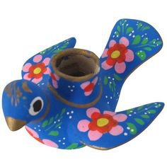 (1) Pinterest - Mexican Folk Art Bird Candleholder ($59) ❤ liked on Polyvore featuring home, home decor, candles & candleholders, decor, filler, candle h | png