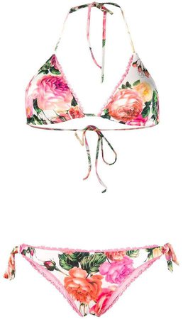 floral print bikini