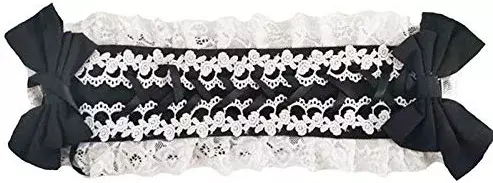 Amazon.com: BLESSI Women's Lace Lolita Lace Headdress Hair Accessories (Black) : Clothing, Shoes & Jewelry