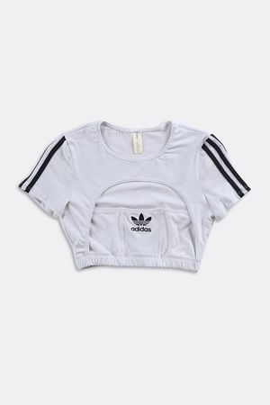 Rework Adidas Cut Out Tee - S – Frankie Collective