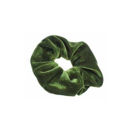 green scrunchie