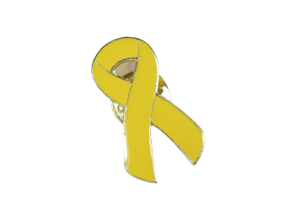 Yellow Ribbon Pin Sewol Ferry Incident