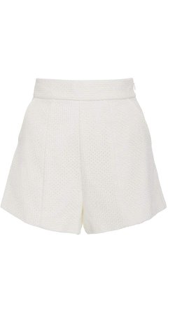 Significant Other Oriana Eyelet Cotton Shorts Size: 4