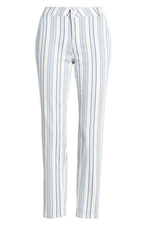 Wit & Wisdom Ab-Solution Stripe Trouser Jeans (Nordstrom Exclusive) | Nordstrom