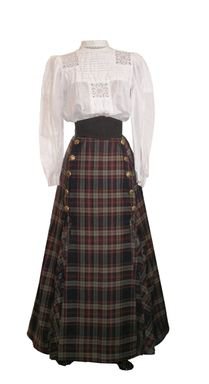 Edwardian walking skirt