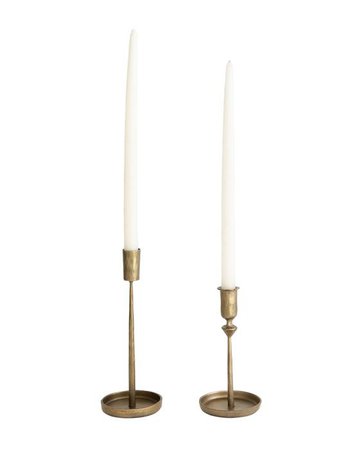 Antique Brass Candle Holder – McGee & Co.