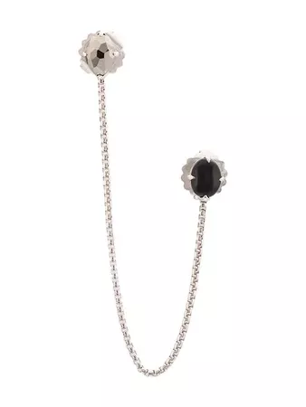 John Hardy Adwoa Aboah Silver and Mixed Stone Classic Chain Single Earring $295 - Buy AW18 Online - Fast Global Delivery, Price
