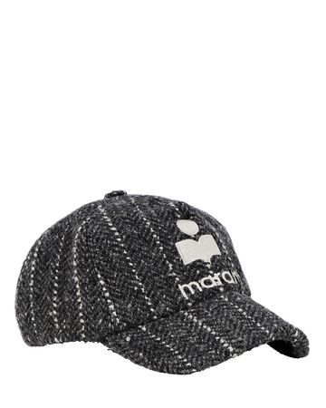 Isabel Marant Tyron Logo Baseball Cap In Grey | INTERMIX®