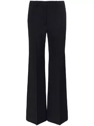 Shop Victoria Beckham high-waisted tailored trousers with Express Delivery - FARFETCH