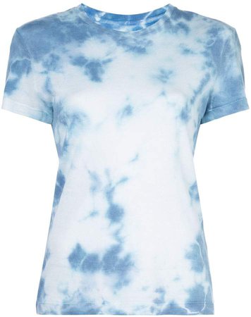 cloud-print T-shirt