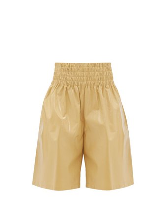 bottega scrunch shorts