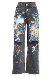paint splatter jeans png - Google Search