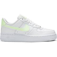 white and green Nike Air Force
