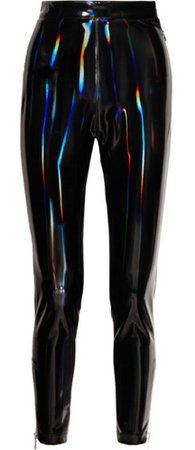 skinny hologram pants