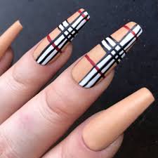 burberry nails - Google Search