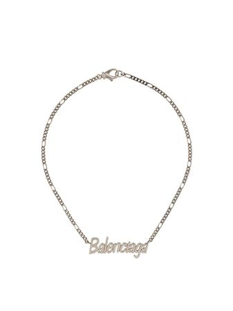 Shop Balenciaga Typo necklace with Express Delivery - FARFETCH