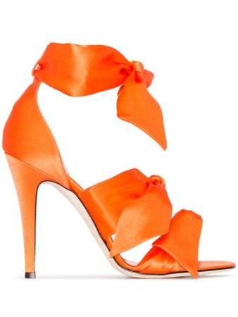 Gia Couture Katia 120mm Bow Sandals - Farfetch