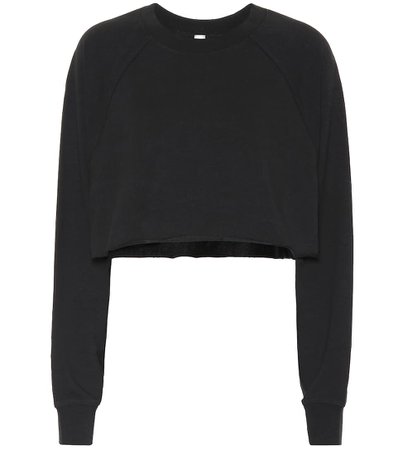 Double Take Cotton-Blend Sweater | Alo Yoga - Mytheresa