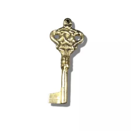 Antique Skeleton Key Charms | Oxidized Gold Key Pendant, Oxidized Silv – Only Beads