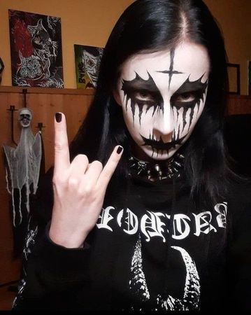 Black Metal Face