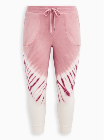 Breast Cancer Awareness Classic Fit Active Jogger - Tie-Dye Pink