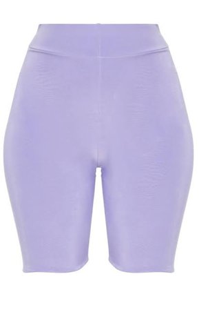 lilac biker shorts