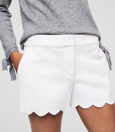 loft white shorts