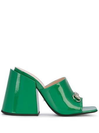 Gucci Lexi block heel mules $890 - Buy Online - Mobile Friendly, Fast Delivery, Price