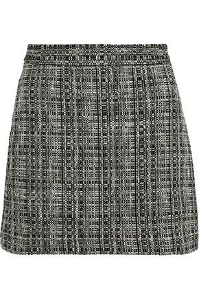 Modern cotton-blend tweed mini skirt | MILLY | Sale up to 70% off | THE OUTNET