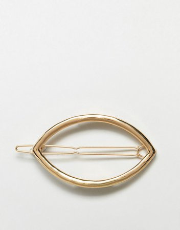 DesignB London | DesignB London gold open hair clip