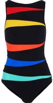 Valentina Color-block Swimsuit