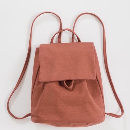 baggu terracotta mini backpack