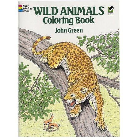 Wild Animals Coloring Book (Dover Nature Coloring Book): John Green: 9780486254760: Amazon.com: Books