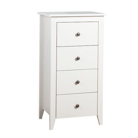 SETTEN 4 Drawer Dresser (White) | Dressers | Bedroom Furniture | JYSK Canada