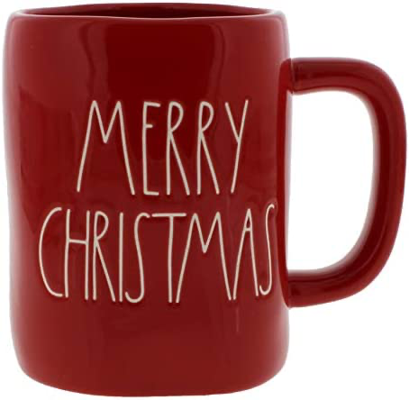 Rae Dunn 'Merry Christmas' Red Mug