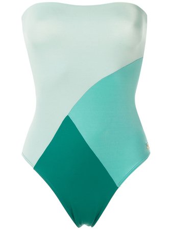 Brigitte Jhen color block swimsuit