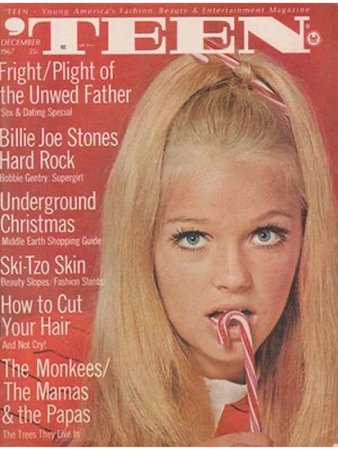 Teen beauty magazine 60s