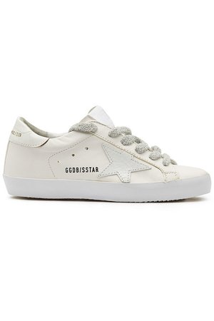 Golden Goose - Super Star Leather Sneakers - white
