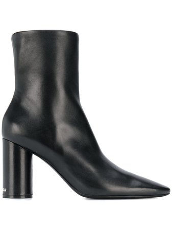 Balenciaga Round Ankle Boots - Farfetch