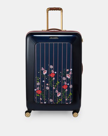 Hedgerow large suitcase - Navy | Bags | Ted Baker UK