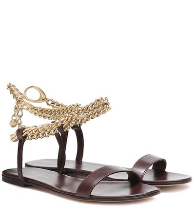 Myko leather sandals